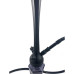 Кальян AMY Deluxe - 600 PSM Black Black (Curl) 70см (Полный комплект)