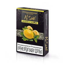 КупитьСмесь Al Sur 50г - Лимон Мята (без никотина)