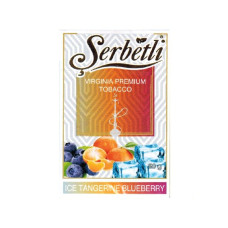 Табак Serbetli 50г АКЦИЗ - Ice Tangerine Blueberry (Лед Мандарин Черника)