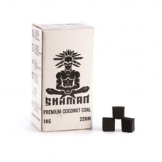 Уголь для кальяна кокосовый - Shaman 96 кубиков 22мм