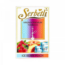 Табак Serbetli 50г АКЦИЗ - Ice Berry Peach (Черника Персик Лед)