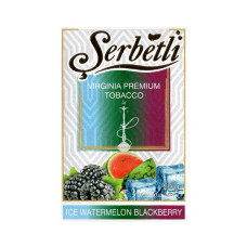 Табак Serbetli 50г АКЦИЗ - Ice Watermelon Blackberry (Лед арбуз ежевика)