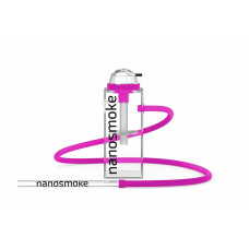 Кальян Nanosmoke Mini Фиолетовый 26см (Полный комплект)