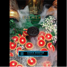 Табак Element Вода 25г - Cookie monster (Земляничное печенье)