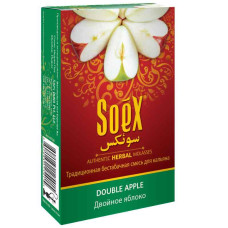 КупитьБестабачная смесь Soex 50г - Double Apple (2 яблока)