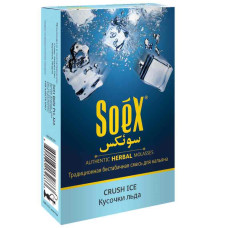 КупитьБестабачная смесь Soex 50г - Crush Ice (Лед)
