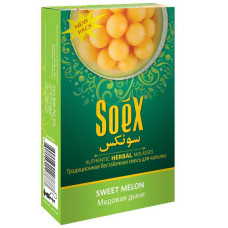 КупитьБестабачная смесь Soex 50г - Sweet Melon (Медовая дыня)