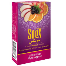 КупитьБестабачная смесь Soex 50г - Mixed Fruit (Мультифрукт)