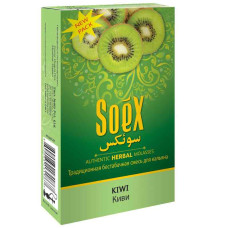Бестабачная смесь Soex 50г - Kiwi (Киви)