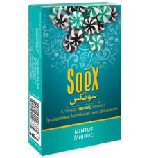 КупитьБестабачная смесь Soex 50г - Mintos (Минтос)