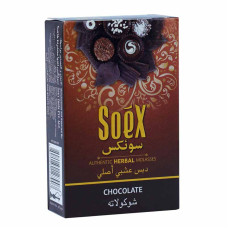 КупитьБестабачная смесь Soex 50г - Chocolate (Шоколад)