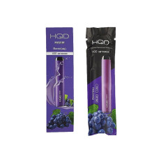 Электронная сигарета HQD MAXIM - Grape (Виноград) 400т