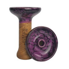 КупитьЧаша Облако - Phunnel M Glaze Top Фиолетовая с пятнами
