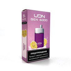 Электронная сигарета UDN GEN 6000Т - Pink Lemon (Грейпфрут Лимон)