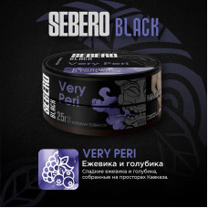 Табак Sebero Black 25г - Very Peri (Ежевика Голубика)