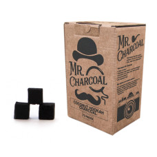 Уголь для кальяна кокосовый - Mr. Charcoal 18 шт 25мм