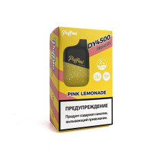 КупитьЭлектронная сигарета Puffmi DY 4500Т - Pink Lemonade (Розовый лимонад)