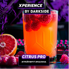 Табак Xperience by Darkside 120г - Citrus PRO ( Грейпфрут Малина )