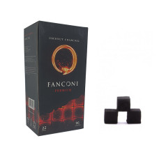 Уголь для кальяна кокосовый Fanconi 96 шт 22мм