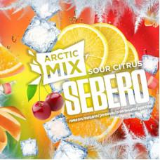 Табак Sebero 25г - Arctic Mix Sour Citrus (Лимон вишня ревень апельсин лед)