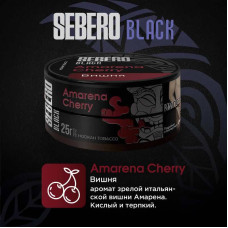 Табак Sebero Black 25г - Amarena Cherry (Вишня)
