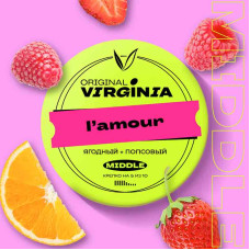 Табак Original Virginia Middle 25г - L amour (Малина, Цитрус)