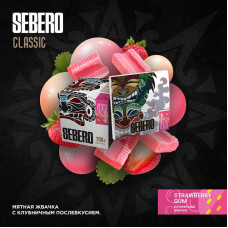 Табак Sebero 40г - Strawberry gum (Жвачка Клубника Мята)
