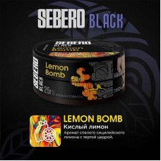Табак Sebero Black 25г - Lemon Bomb (Лимон)