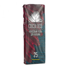 Уголь для кальяна кокосовый — Cocoloco 12 шт 25мм