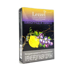 КупитьСмесь Lezzet 50г - Виноград лимон (без никотина)
