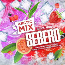 Табак Sebero Arctic Mix 25г - Spice Fruit (Пряный чай Гуава Клубника Ревень Черная смородина Лед)