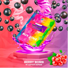 Табак Spectrum Mix Line 25г - Berry Bomb (Ягоды Смородина Черника)
