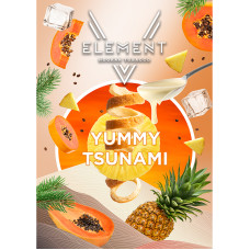 Табак Element 5 Элемент 25г - Yummy Tsunami (экзотические фрукты,тропические фрукты Сливки Елка)