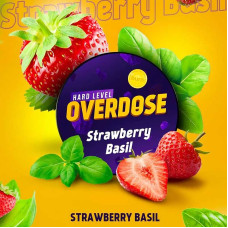 Табак Overdose 25г - Strawberry Basil (Клубника Базилик)