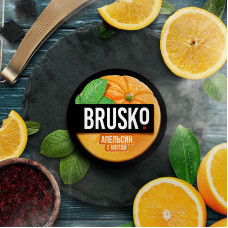 КупитьСмесь BRUSKO STRONG 50г - Апельсин с мятой