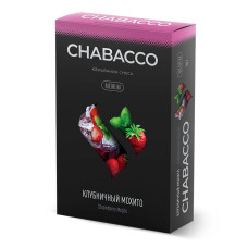 КупитьСмесь Chabacco MEDIUM 50г - Strawberry Mojito (Клубничный мохито)