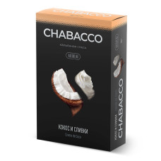 Смесь Chabacco MEDIUM 50г - Creme De Coco (Кокос и сливки)