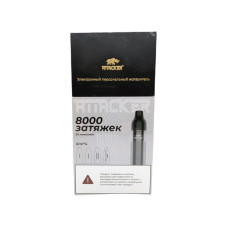 Набор электронных сигарет Attacker K-One Серый (Клубника арбуз киви, манго, виноград черная смородина, черника малина) 8000Т