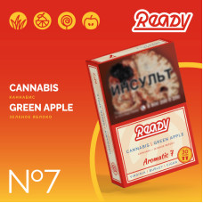 Табак Ready 30г - №7 Cannabis Green Apple (Канабис Зеленое яблоко)
