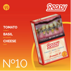 Табак Ready 30г - №10 Tomato Basil Cheese (Томат Базилик Сыр)