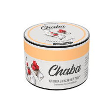 КупитьБестабачная смесь Chaba 50г - Cranberries in Powdered Sugar (Клюква в Сахарной Пудре)