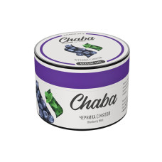 Бестабачная смесь Chaba 50г - Blueberry Mint (Черника с Мятой)