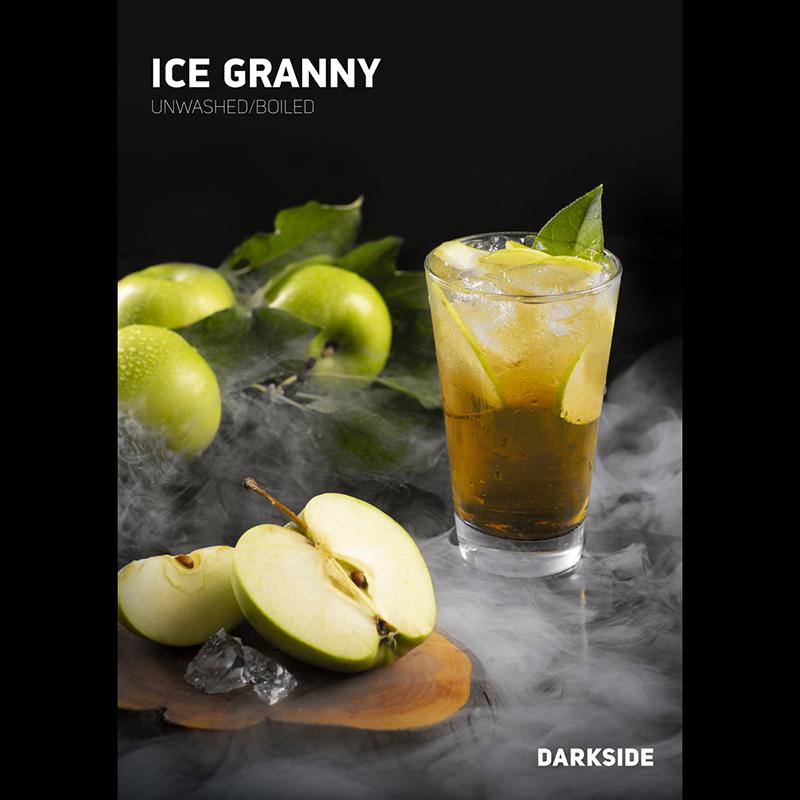 Табак Darkside RARE 100 гр - Ice Granny (Ледяное Яблоко)